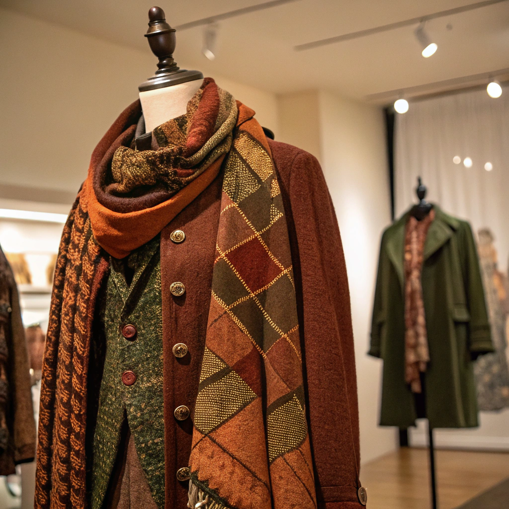 TABLECO Instagram lifestyle and boutique posts - styled seasonal apparel display